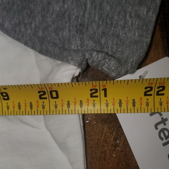 NWT CARTER'S STARTING OUR OWN TEAM tee grey & white Large NEW - Picture 6 of 8